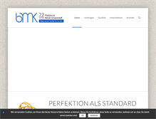 Tablet Screenshot of bmk-baumann.de